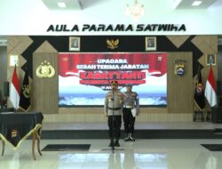 Sartijab Kasat Tahti Dipimpin Langsung Oleh Kapolresta Tangerang