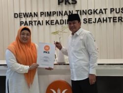 Maesyal Rasyid Dan Intan Nurul Hikmah Dapat Tiket dari PKS.