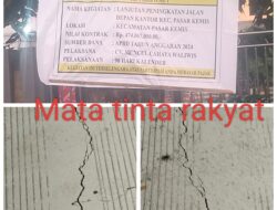CV.Muncul Cahaya Waliwis,Pembangunan Lanjutan Betonissi Sudah Retak Tidak Sesuai Spesifikasi RAB,