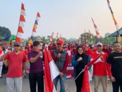 Ketua PERWOSI Lepas Ratusan Peserta Gerak Jalan HUT RI ke-79
