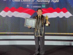 Penghargaan Man Of The Year 2024 di Terima Irjen Pol (P) Drs.Ricky Wakanno, Adv, MH di Ballroom Hotel Le Meridien Jakarta