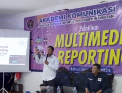 PWI Kabupaten Tangerang Gelar Pelatihan Multimedia Reporting 2024