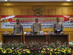 Jelang Nataru Polda Banten Gelar Latpra Ops Lilin Maung 2024