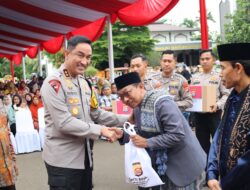 Wujud Kepedulian untuk Masyarakat, Polda Banten Gelar Bakti Sosial dan Pemeriksaan Kesehatan Gratis