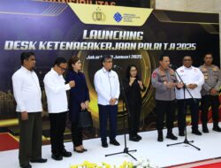 Kapolri Resmikan Desk Ketenagakerjaan Demi Beri Jaminan Perlindungan Kaum Buruh 
