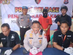 Polsek Kresek Tangkap Penjual Sabu, Sempat Berusaha Kabur