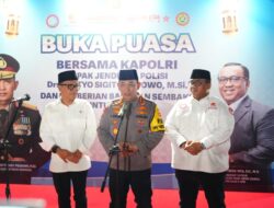 Buka puasa bersama Dengan Buruh, Kapolri Sampaikan Kabar Gembira