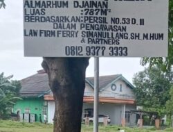 Kuasa hukum dari ahli waris,” kades Pangadegan segera selesaikan kasus tanah milik klien nya.