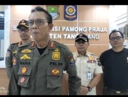 Menindaklanjuti laporan masyarakat ” satuan polisi pamong praja kabupaten Tangerang amankan terduga sembilan (9) wanita penghibur