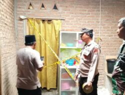 Polsek Kota Agung dan Inafis Polres Tanggamus Identifikasi Warga Meninggal di Pekon Kota Agung Tanggamus. 
