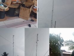 Tiang Antena Wifi Di Pagenjahan Diduga Tidak Kantongi Izin Lengkap Dari Dinas Terkait