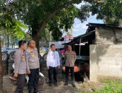 Kapolresta Tangerang Kombes Pol Andi M. Indra Waspada A., S.H., S.I.K., M.M., M.Si. melakukan pengecekan langsung lokasi lahan yang direncanakan menjadi Dapur MBG