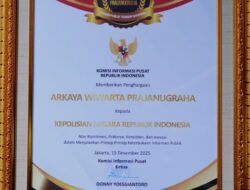 Dinobatkan sebagai Badan Publik Terbaik Nasional, Polri Raih Arkaya Wiwarta Prajanugraha dalam Monev KIP 2025