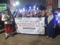 Warga Karawaci Ilir RW 03 Gelar Pawai Obor Penuh Semangat Kebersamaan