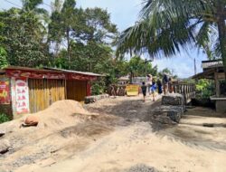 Diduga Proyek Siluman, Penanganan Longsor Jembatan Sinar Jaya – Mandalawangi Bermasalah