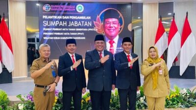 Camat Kemiri Resmi Dilantik sebagai PPATS