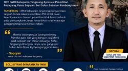 DPD IWOI Kabupaten Tangerang Apresiasi Penertiban Pedagang, Ketua Sopiyan: Jangan Hanya Bongkar, Tapi Beri solusi untuk pedagang kecil