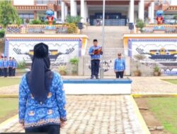 Sekda Tanggamus Bacakan Amanat Bupati pada Upacara Harkitnas ke-118, Tekankan Kedaulatan Digital dan Perlindungan Generasi Muda