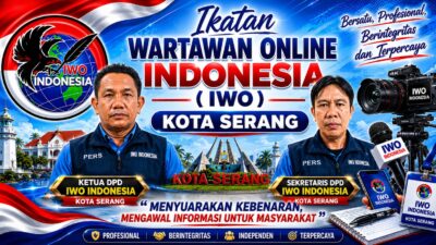 DPD IWO Indonesia Kota Serang Tegaskan Eksistensi Pers sebagai Pilar Kontrol Sosial dan Mitra Strategis Pembangunan