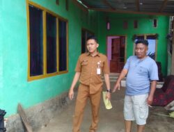 Pemkab Tanggamus Bergerak Cepat, Rumah Korban Pohon Tumbang di Gunung Meraksa Segera Direhabilitasi