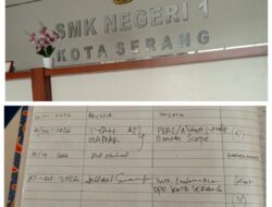 MIRIS! KETERBUKAAN INFORMASI DI SMKN 1 KOTA SERANG DIPERTANYAKAN, KETUA IWO INDONESIA DPD KOTA SERANG KECAM SIKAP HUMAS