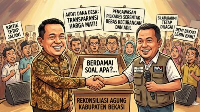 VIRAL DI MEDIA SOSIAL IWO INDONESIA DAN PLT BUPATI BEKASI DIKABARKAN BERDAMAI SOAL APA?