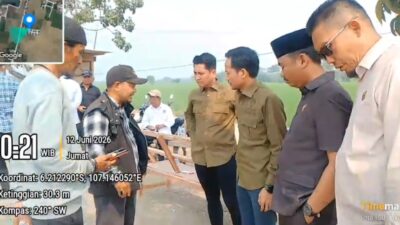 Komisi III DPRD Kabupaten Bekasi Sidak Dugaan Proyek Pengurugan Ilegal di Desa Sukaasih