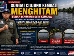 Sungai Ciujung Kembali Menghitam Saat Musim Kemarau, Ketua DPD IWO Indonesia Kabupaten Serang Desak DLHK dan Bupati Bertindak Cepat
