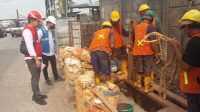 PLN UP3 Serpong Laksanakan Sidak Pengawasan K3 Pekerjaan Galian Kabel SKTM di Legok–Karawaci