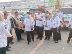 Plt. Kepala Kesbangpol Kabupaten Tangerang Tinjau Posko Darurat TPA Jatiwaringin, Dapat Apresiasi dari IWOI_