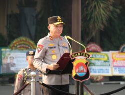 Polda Banten Gelar Serah Terima Jabatan Wakapolda, PJU, serta Kapolres Cilegon dan Lebak   
