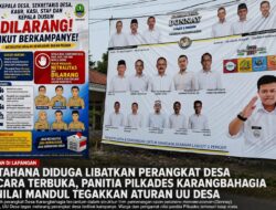 PETAHANA DIDUGA LIBATKAN PERANGKAT DESA SECARA TERBUKA, PANITIA PILKADES KARANG BAHAGIA DINILAI MANDUL TEGAKKAN ATURAN UU DESA