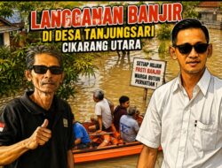 Sering Jadi Langganan Banjir Warga Desa Tanjungsari Meminta Kepada Bupati Bekasi, Agar PT Jababeka Mempunyai Embung