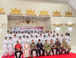 33 Putra-Putri Terbaik Tanggamus Dikukuhkan Jadi Paskibraka, Bupati: Jaga Semangat dan Budaya Kerja Jalan Lurus
