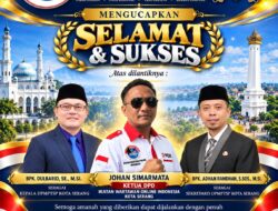 DPD IWO INDONESIA KOTA SERANG SAMPAIKAN UCAPAN SELAMAT KEPADA KEPALA DAN SEKRETARIS DPMPTSP, DORONG PELAYANAN PUBLIK BERINTEGRITAS DAN INVESTASI BERKUALITAS
