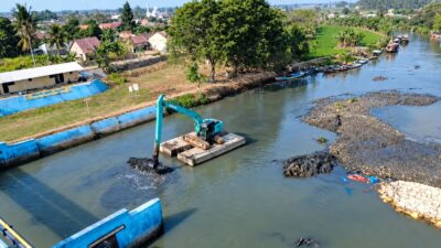 Perkuat Ketahanan Air Kota Serang, Kementerian PU Rehabilitasi Bendung Karet Cibanten Rp 23,9 Miliar